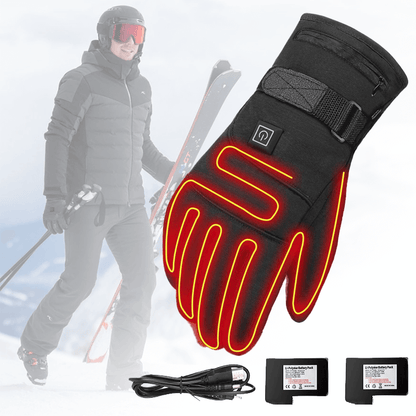Gants Chauffants Électriques avec Réglage De Température pour Hommes Et Femmes | Idéals pour Les Activités Extérieures