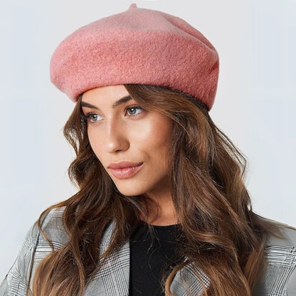 Béret uni pour femmes