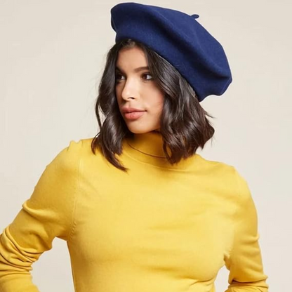 Béret uni pour femmes