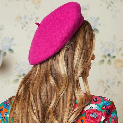 Béret uni pour femmes