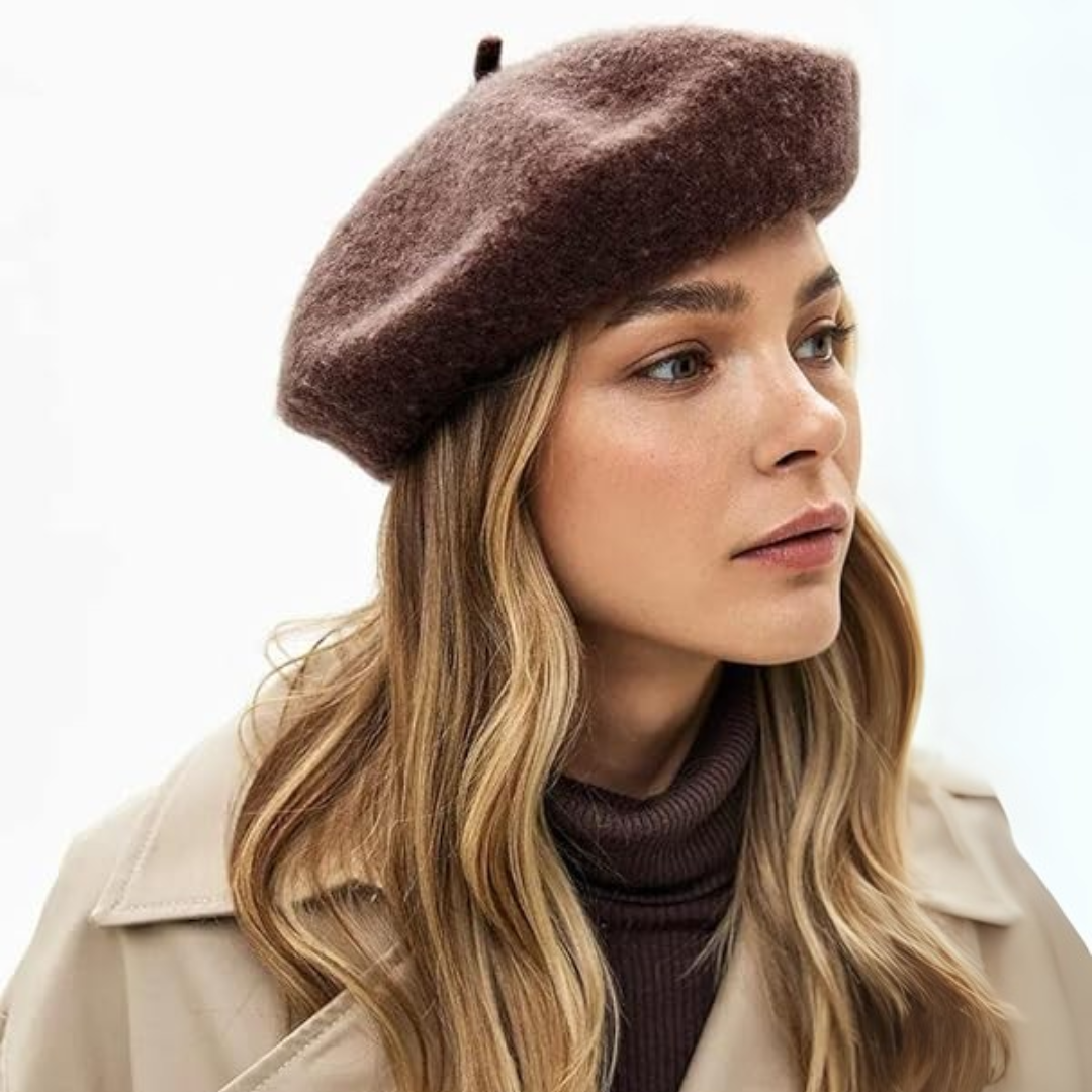Béret uni pour femmes