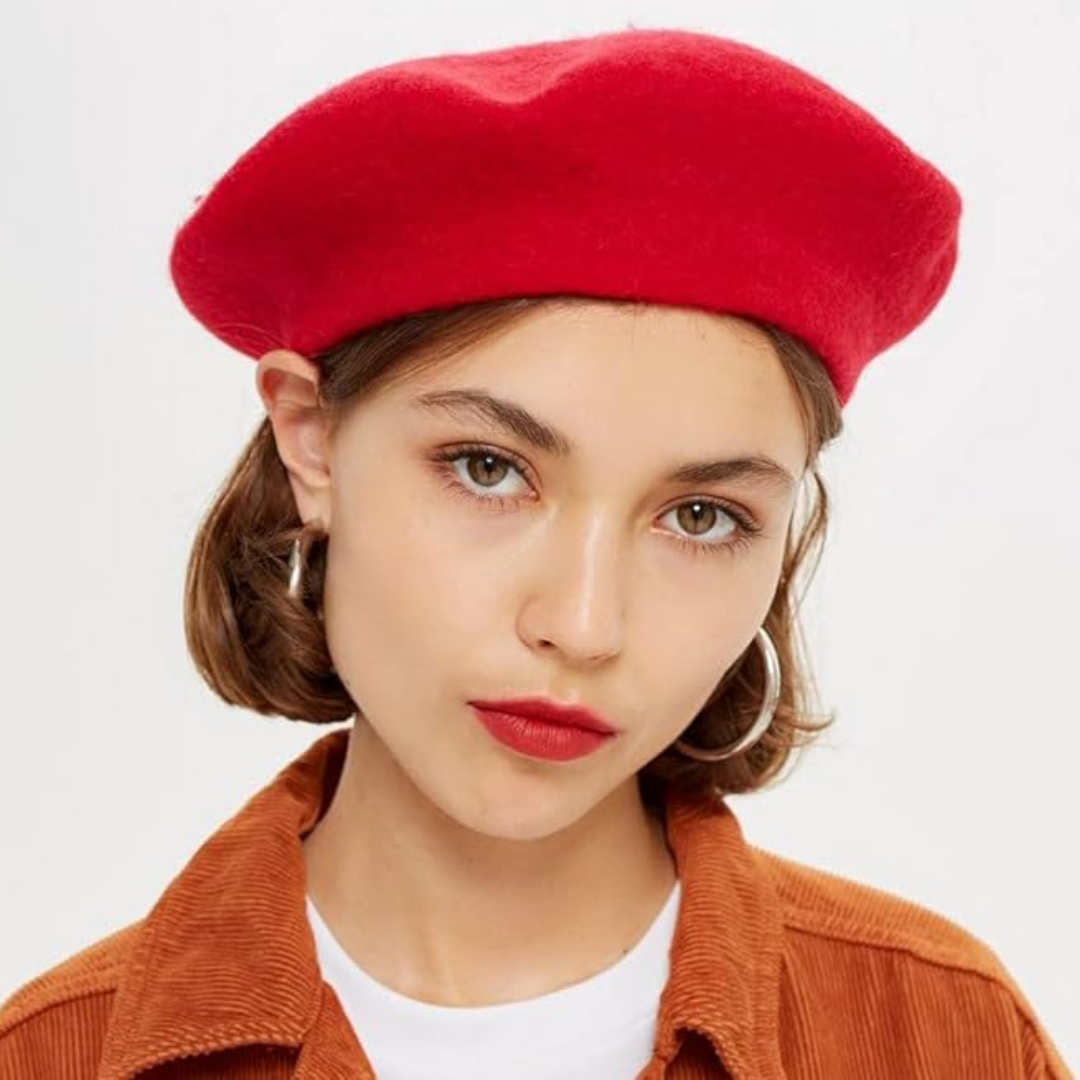 Béret uni pour femmes