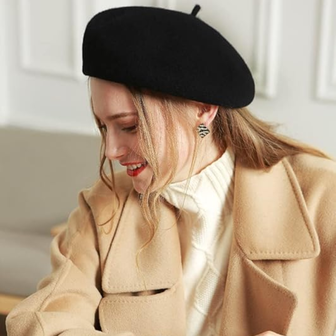 Béret uni pour femmes