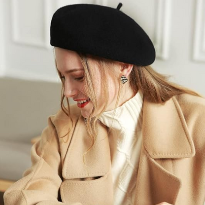 Béret uni pour femmes