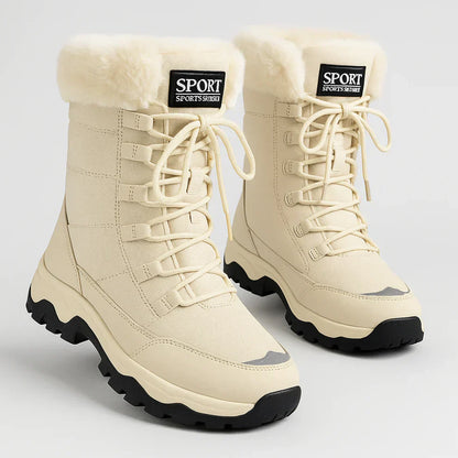 Bottes d’Hiver Montantes avec Doublure Intérieure pour Femmes | Idéal pour l’Hiver