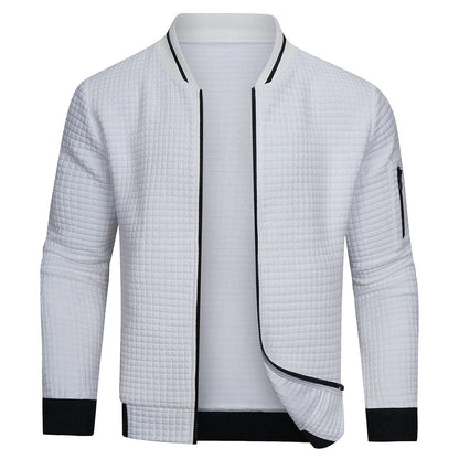 Veste Matelassée Slim Fit Avec Fermeture Zippée Pour Homme | Idéal Pour Les Saisons De Transition