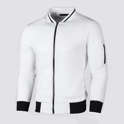 Veste Matelassée Slim Fit Avec Fermeture Zippée Pour Homme | Idéal Pour Les Saisons De Transition