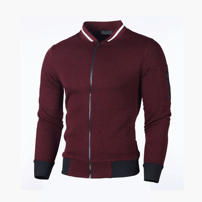 Veste Matelassée Slim Fit Avec Fermeture Zippée Pour Homme | Idéal Pour Les Saisons De Transition