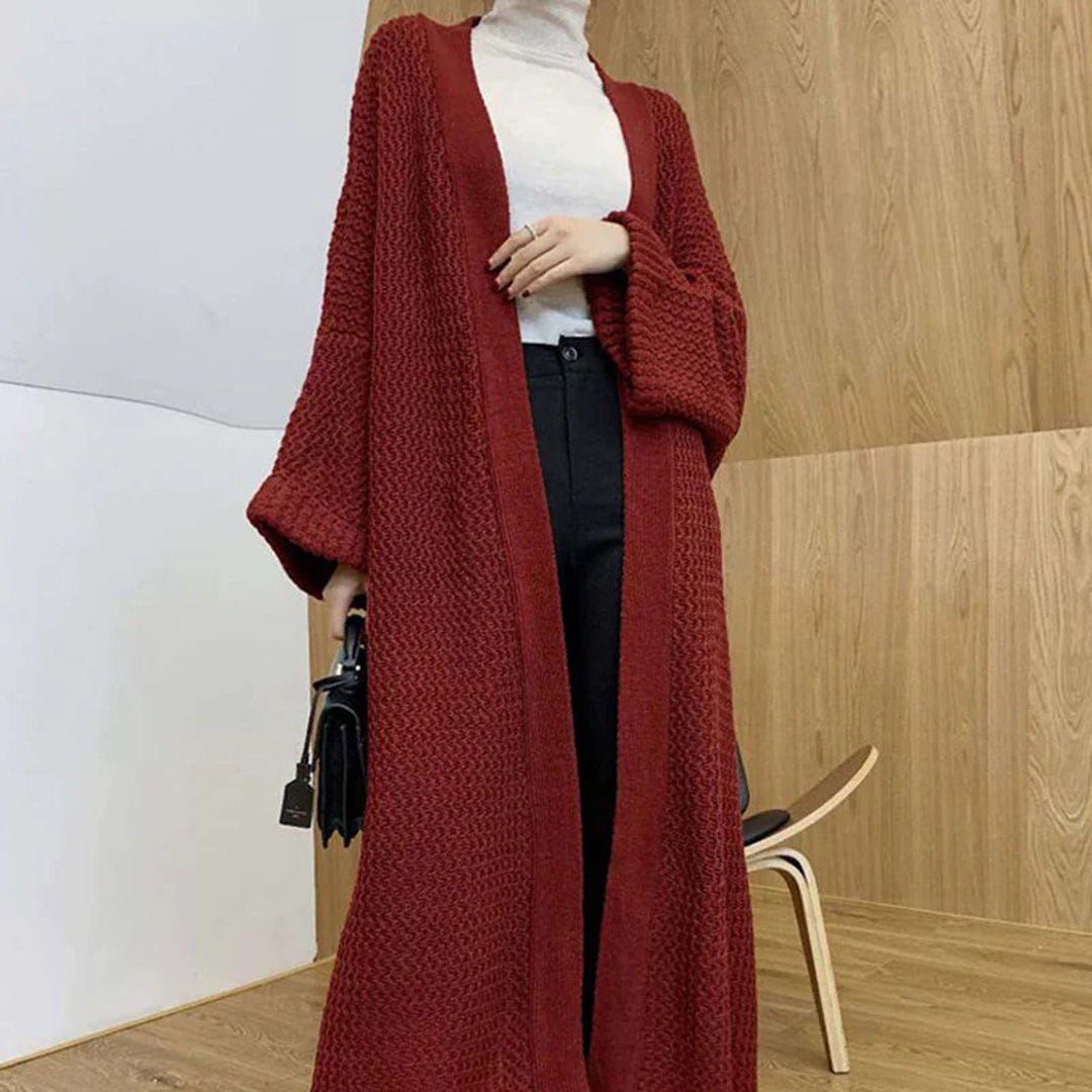 Cardigan Oversize avec Motif Tricoté pour Adultes | Idéal pour les Saisons Fraîches