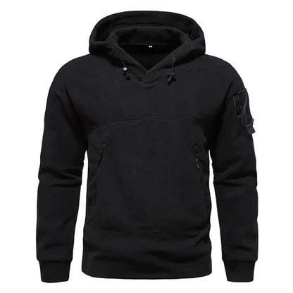 Sweat à Capuche Outdoor avec Col Ajusté pour Homme | Idéal pour les Activités Extérieures