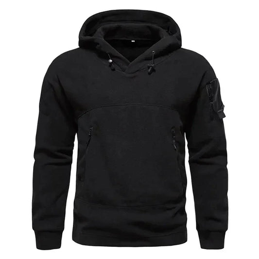Sweat à Capuche Outdoor avec Col Ajusté pour Homme | Idéal pour les Activités Extérieures