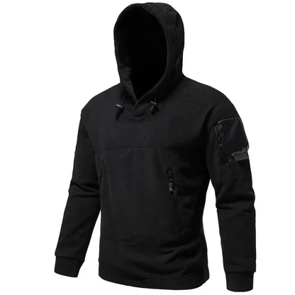 Sweat à Capuche Outdoor avec Col Ajusté pour Homme | Idéal pour les Activités Extérieures