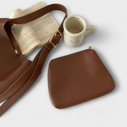 Sac À Épaule Structuré Avec Bandoulière Pour Femmes | Idéal Pour Le Travail Et Les Sorties