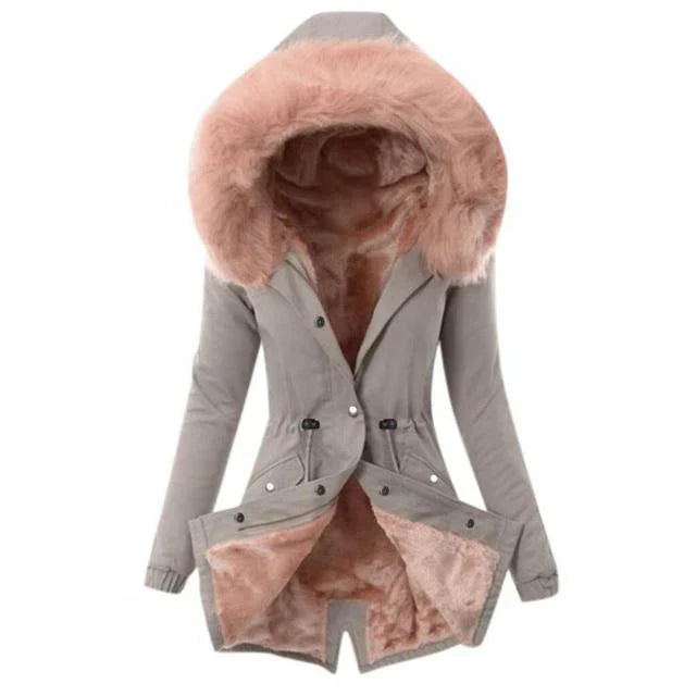 Veste avec Doublure En Fausse Fourrure pour Femme | Idéale pour L’Hiver
