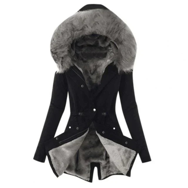 Veste avec Doublure En Fausse Fourrure pour Femme | Idéale pour L’Hiver