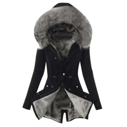 Veste avec Doublure En Fausse Fourrure pour Femme | Idéale pour L’Hiver
