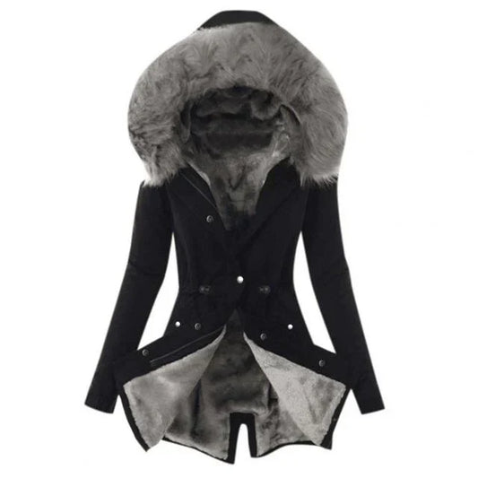 Veste avec Doublure En Fausse Fourrure pour Femme | Idéale pour L’Hiver