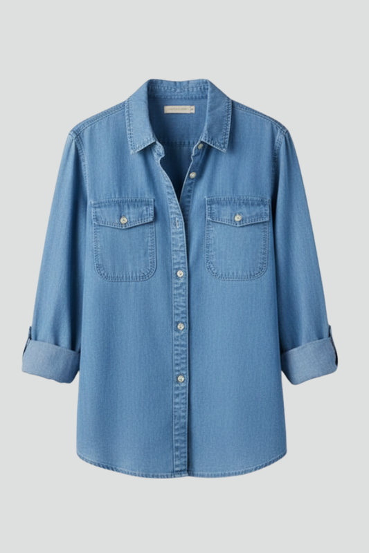 Chemise Boutonnée À Manches Longues Pour Femme | Idéal Pour Les Journées D’Été Et Les Sorties Décontractées