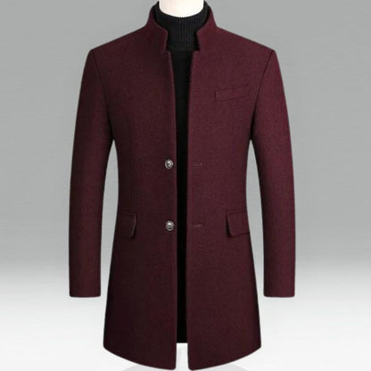 Manteau Long avec Coupe Classique pour Homme | Idéal pour la Saison Froide