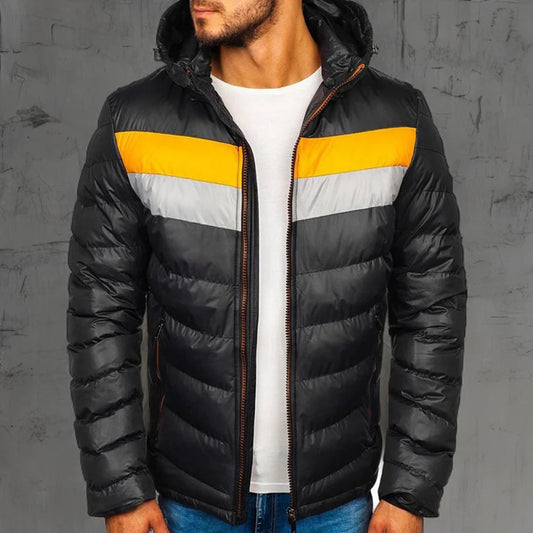 Veste D’Hiver avec Capuche pour Hommes | Idéale pour L’Automne Et L’Hiver