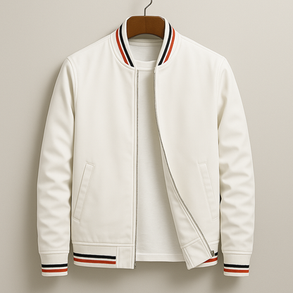 Veste De Transition Style Bomber Avec Poches Pour Homme | Idéal Pour La Mi-Saison