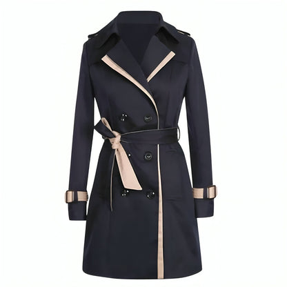 Trench-Coat avec Ceinture pour Femme | Idéal pour Le Quotidien Et Le Travail