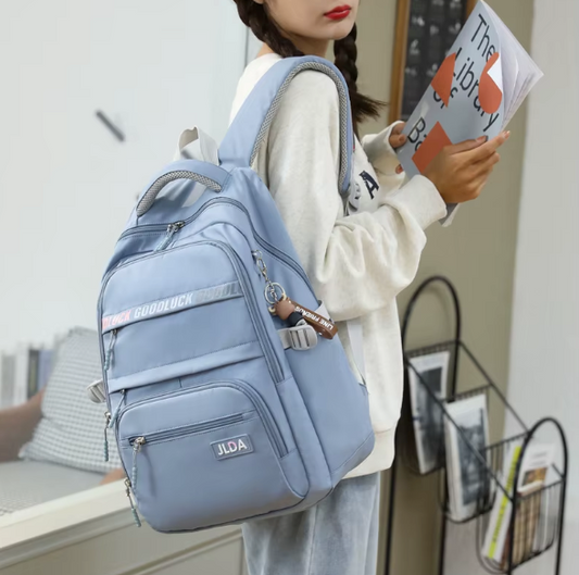 Sac À Dos avec Compartiment Spacieux Et Poches Multiples pour Adulte | Idéal pour L’École, L’Université Et Les Voyages