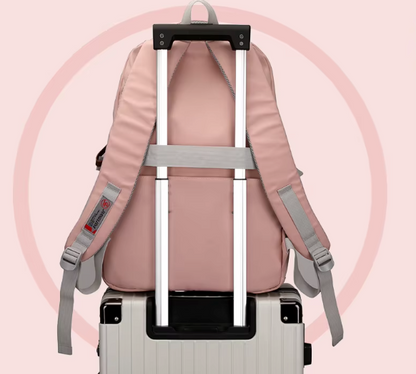 Sac À Dos avec Compartiment Spacieux Et Poches Multiples pour Adulte | Idéal pour L’École, L’Université Et Les Voyages