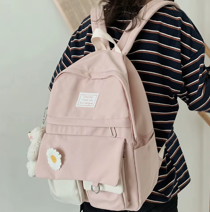 Sac À Dos avec Compartiment Spacieux Et Bretelles Réglables pour Adulte | Idéal pour L’École, L’Université Et L’Usage Quotidien