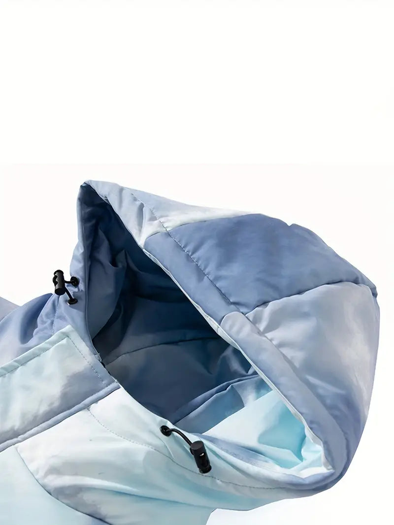 Veste À Fermeture Zippée avec Motif Dégradé pour Homme | Idéale pour Le Quotidien