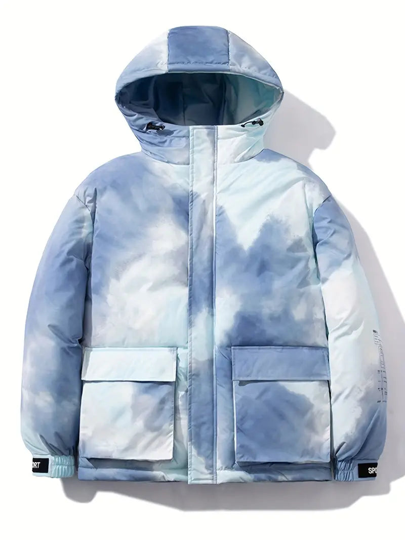 Veste À Fermeture Zippée avec Motif Dégradé pour Homme | Idéale pour Le Quotidien