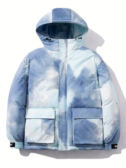 Veste À Fermeture Zippée avec Motif Dégradé pour Homme | Idéale pour Le Quotidien