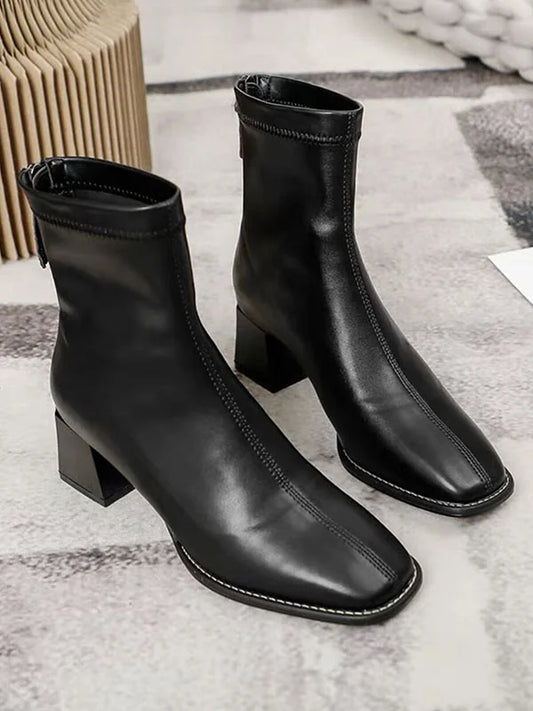 Bottes Avec Fermeture Zippée Pour Femmes | Idéales Pour Un Usage Quotidien