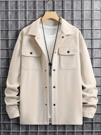 Veste D’Hiver avec Fermeture Zippée Et Poches Pratiques pour Homme | Idéal pour La Saison Froide