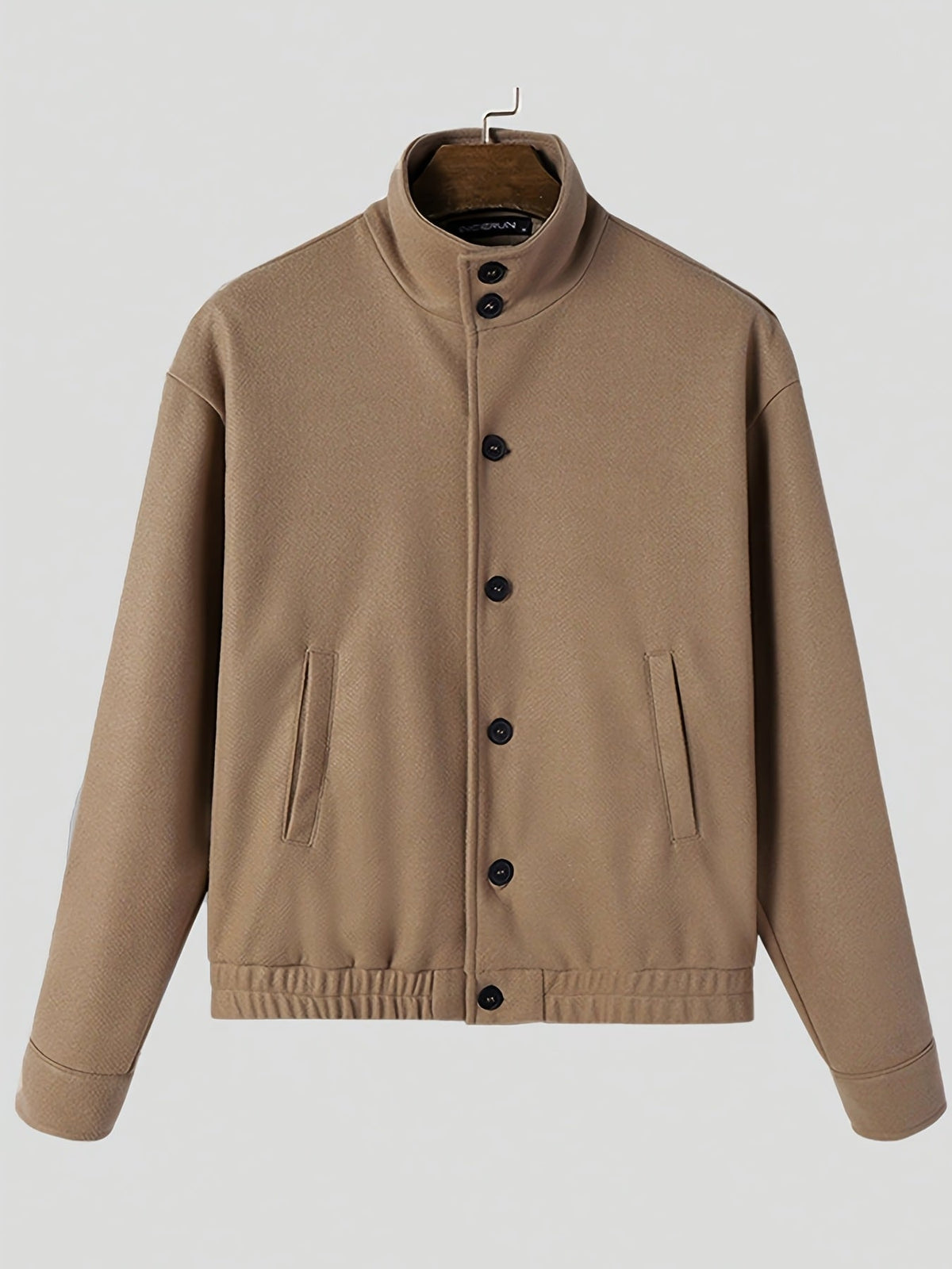 Blouson bomber boutonné pour hommes