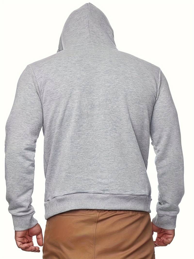 Sweat À Capuche Avec Masque Intégré Et Manches Longues Pour Homme | Idéal Pour Un Usage Quotidien