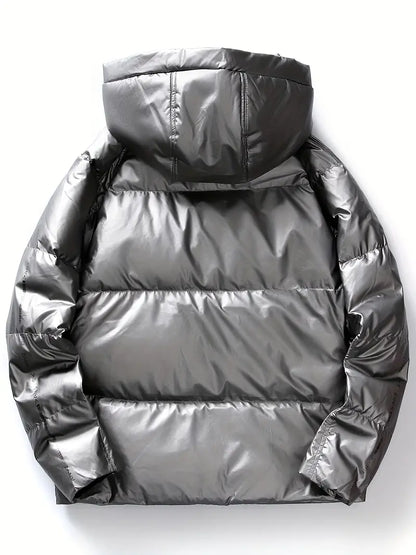 Veste Matelassée avec Fermeture Éclair et Poches pour Homme | Idéale pour l’Hiver
