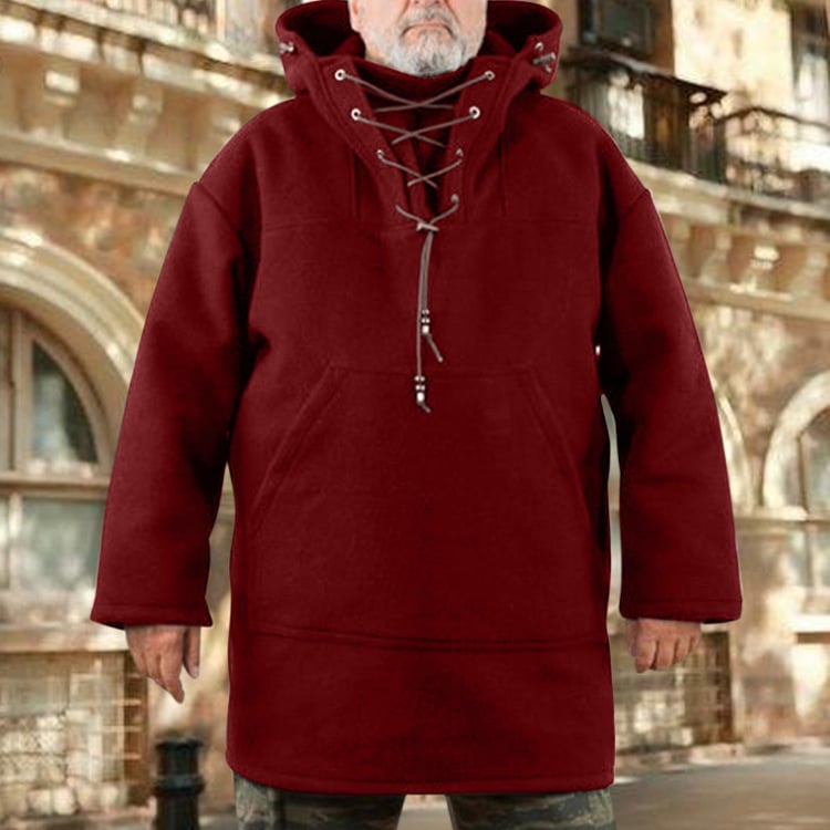 Veste D’extérieur avec Capuche Et Poche Frontale pour Adultes | Idéale pour L’hiver Et Les Activités En Plein Air