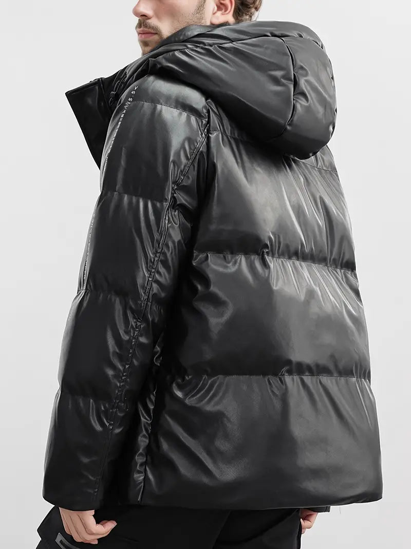 Veste Matelassée avec Fermeture Éclair et Poches pour Homme | Idéale pour l’Hiver