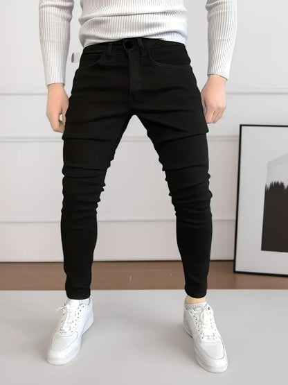 Jean Classique à Coupe Droite pour Homme | Idéal pour Le Printemps et l’Été