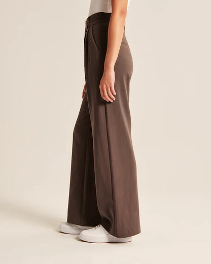 Pantalon Évasé avec Coupe Ajustée pour Femme | Idéal pour le Quotidien et les Sorties