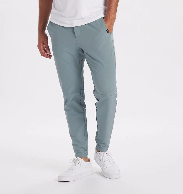 Pantalon Fonctionnel avec Coupe Ajustée Et Taille Élastique pour Homme | Idéal pour Les Activités Quotidiennes