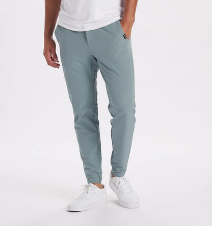 Pantalon Fonctionnel avec Coupe Ajustée Et Taille Élastique pour Homme | Idéal pour Les Activités Quotidiennes