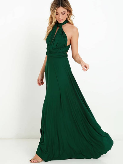 Robe Longue Convertible Pour Femmes | Idéale Pour Mariages Et Événements Formels