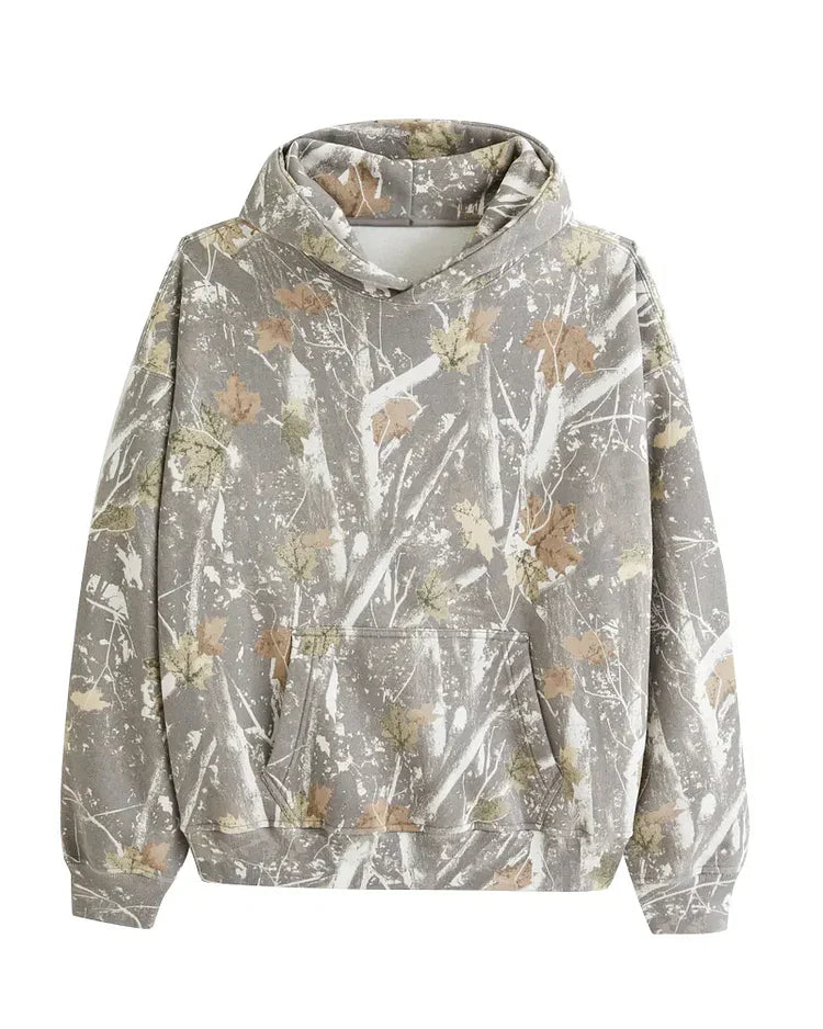 Sweat À Capuche À Imprimé Camouflage pour Adulte | Idéal pour Les Tenues Décontractées