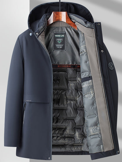 Veste Matelassée avec Coupe Régulière pour Homme | Idéale pour l’Hiver