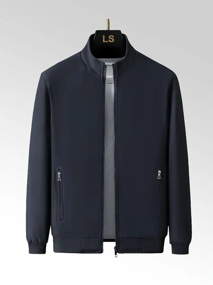 Veste Coupe-Vent Légère avec Fermeture Zippée et Coupe Classique pour Hommes | Idéal pour Conditions Météorologiques Variables
