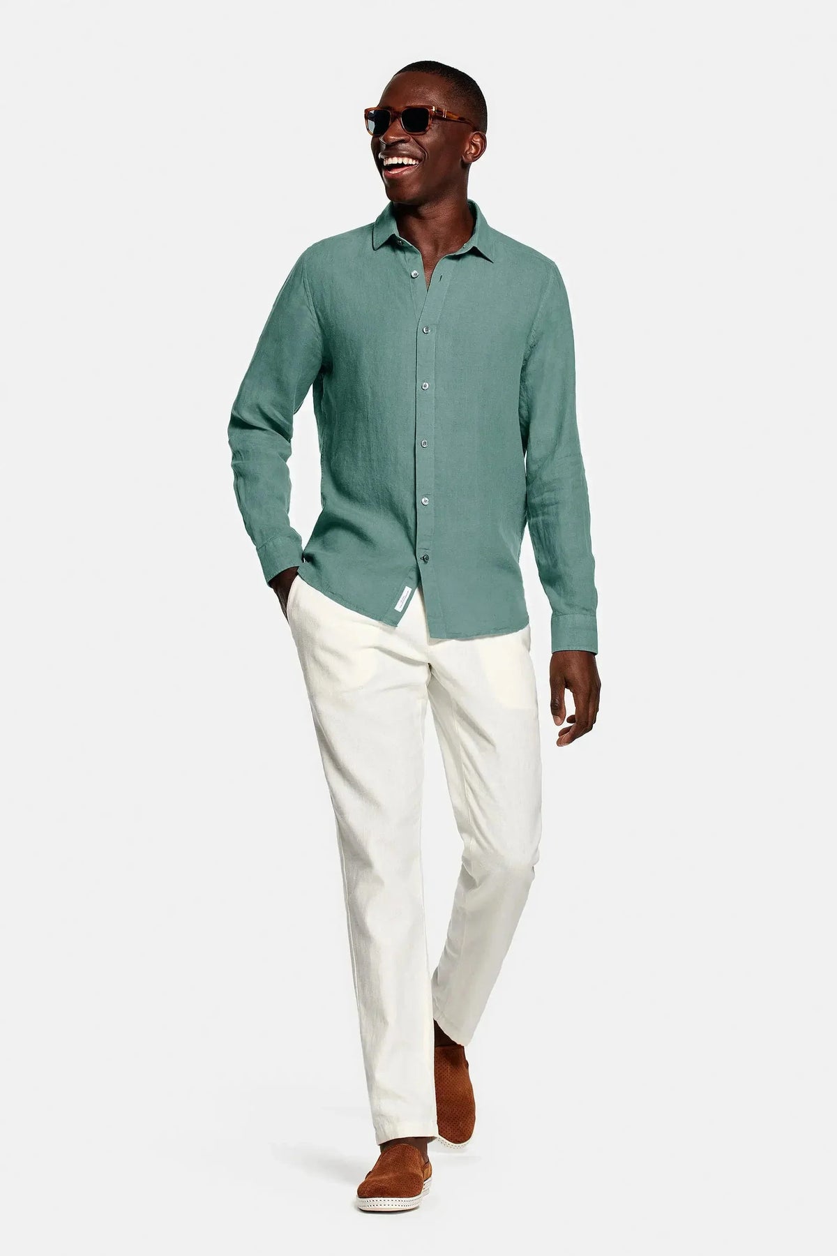 Chemise D’Été Avec Fermeture Boutonnée Pour Homme | Idéale Pour Les Journées Chaudes