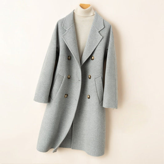 Manteau Long avec Col Classique pour Homme | Idéal pour La Saison Froide