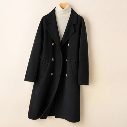 Manteau Long avec Col Classique pour Homme | Idéal pour La Saison Froide